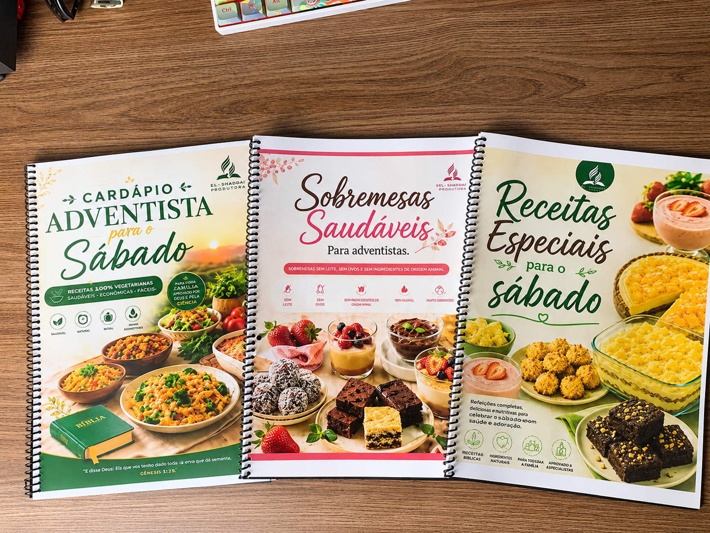 Páginas internas de la guía de recetas 1
